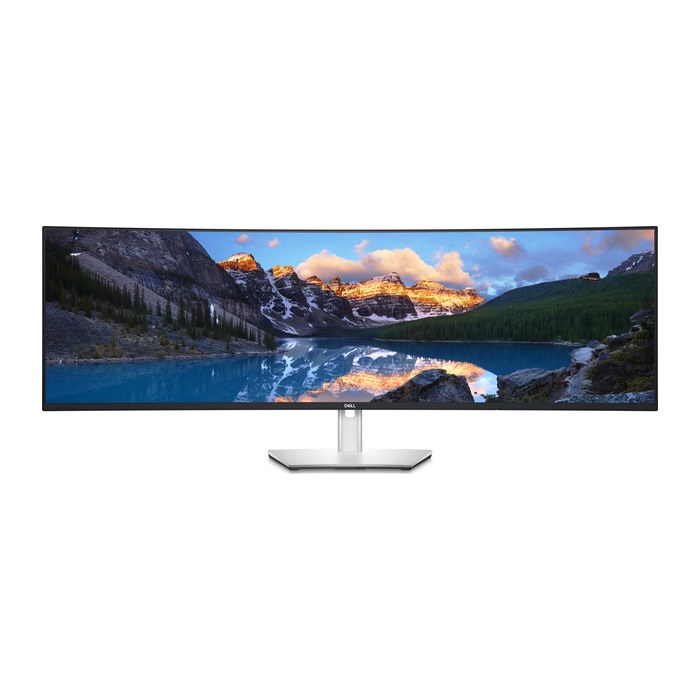 DELL UltraSharp U4924DW 5K Monitor 125,0 cm (49,0 Zoll) silber