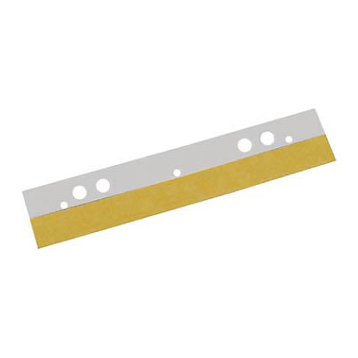Probeco Heftstreifen, selbstklebend transparent Kunststoff, 50 St.