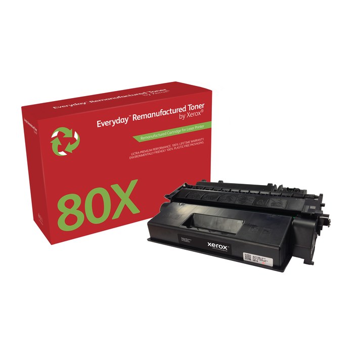 Xerox Toner Everyday HP 80X (CF280X) Black Remanufactured