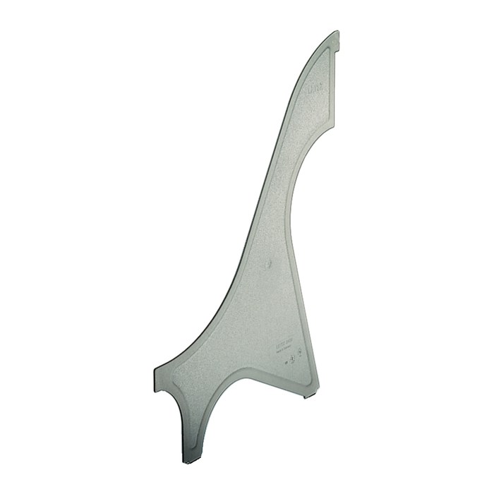 LEITZ Trennwand für Stehsammler grau-transparent, 1 St.