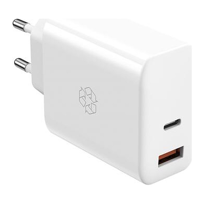 UPSTRÖM GaN-Ladeadapter weiß, 45 Watt