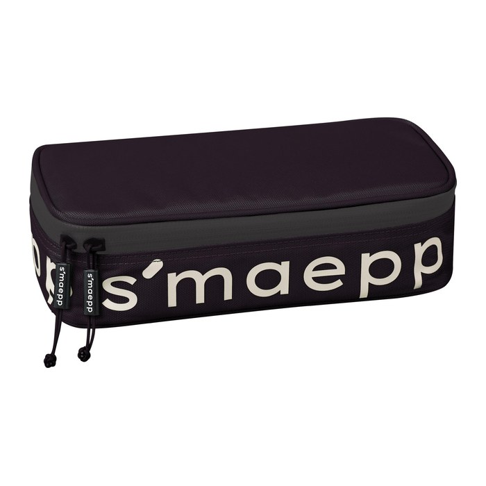 BRUNNEN Schlampermäppchen s'maepp XL onyx, 22,0 x 11,0 cm