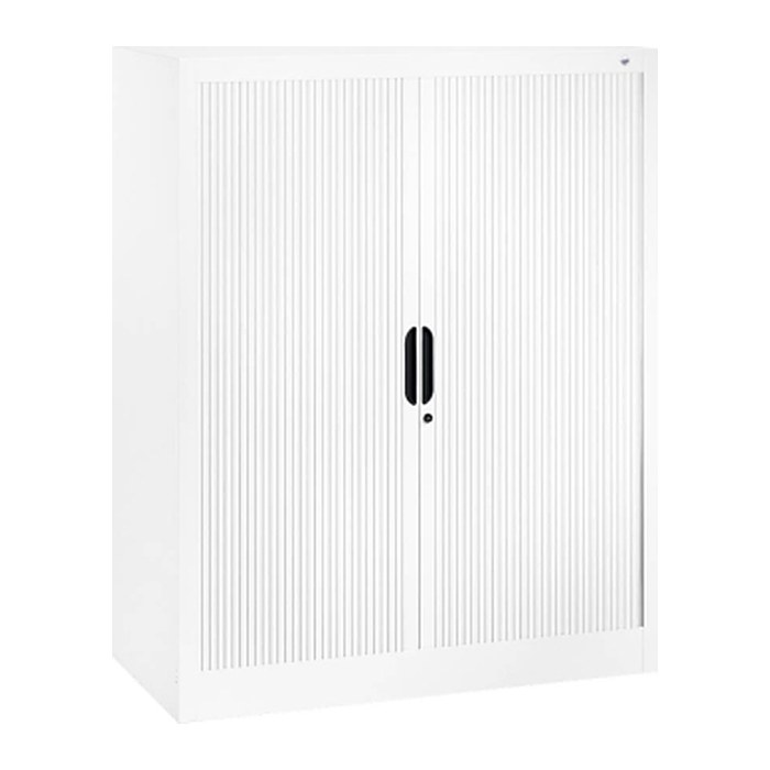 CP Omnispace Rollladenschrank verkehrsweiß 2 Fachböden 100,0 x 42,0 x 123,0 cm