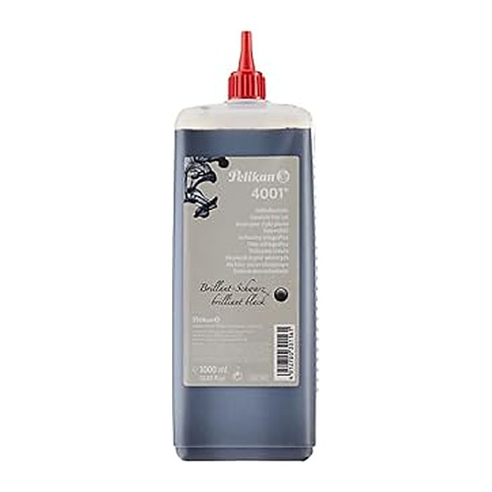 Pelikan Füllertinte-Nachfüllflasche 4001 schwarz 1000,0 ml, 1 St.