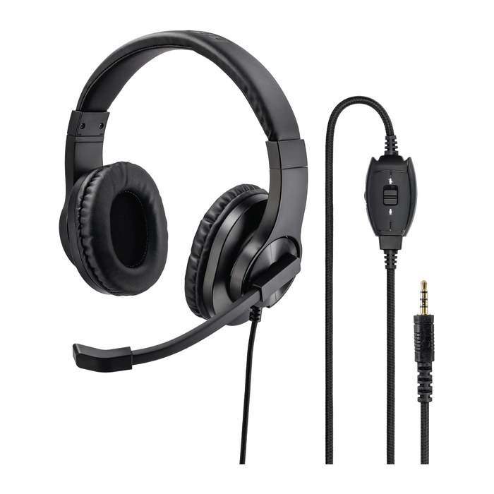 hama HS-P350 Headset schwarz