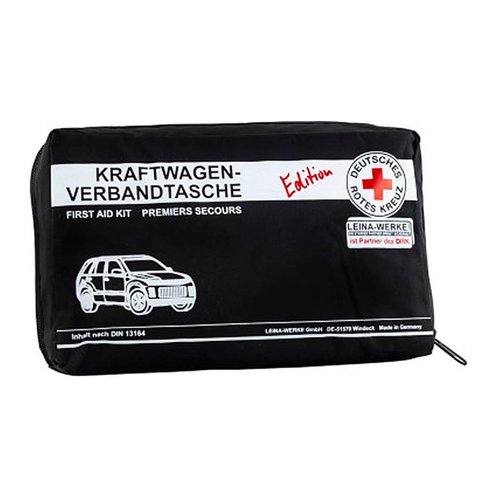 LEINA-WERKE Erste-Hilfe-Tasche Compact DRK Edition DIN 13164 schwarz