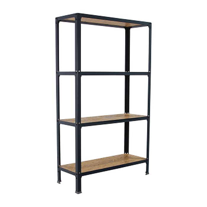 Simonrack Regal SIMONHOME CLICK MINI 8425437127847 anthrazit, braun 80,0 x 30,0 x 160,0 cm