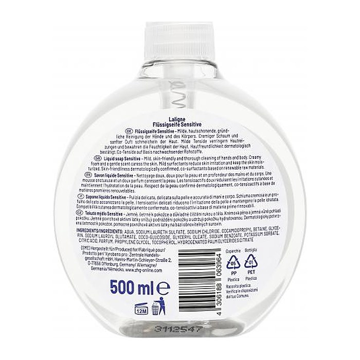 La ligne Sensitive Flüssigseife 500 ml, 1 St.