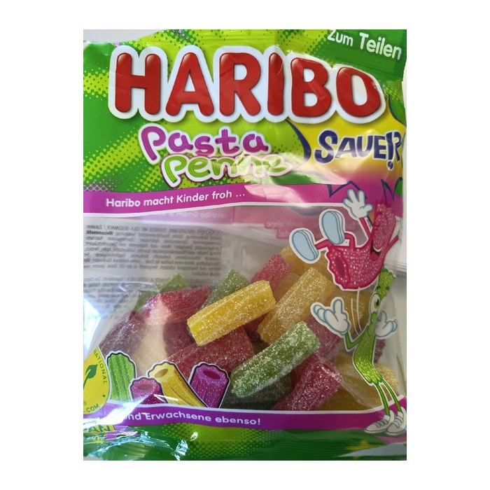 HARIBO Pasta Penne SAUER Fruchtgummi 160,0 g, 1 Pack