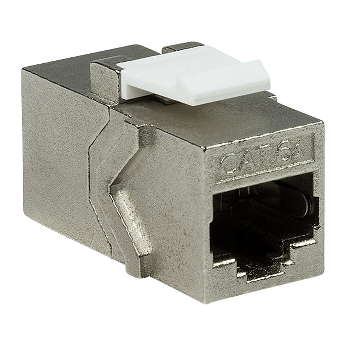 Logilink Keystone Kupplung 2X RJ45 STP 14.6mm, Cat6A