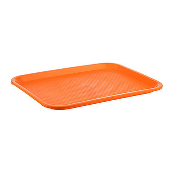 APS Tabletts Fast Food orange rechteckig 35,0 x 27,0 cm, 6 St.