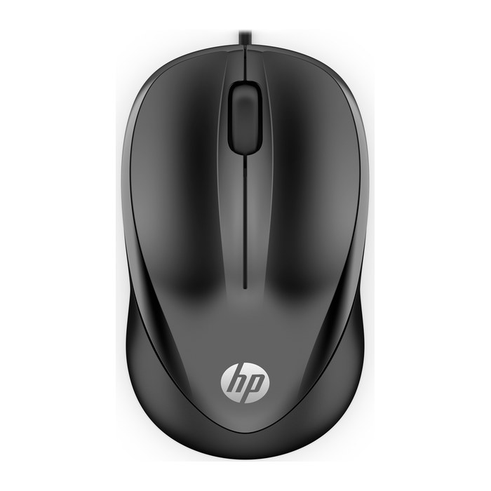 HP 1000 Maus kabelgebunden schwarz