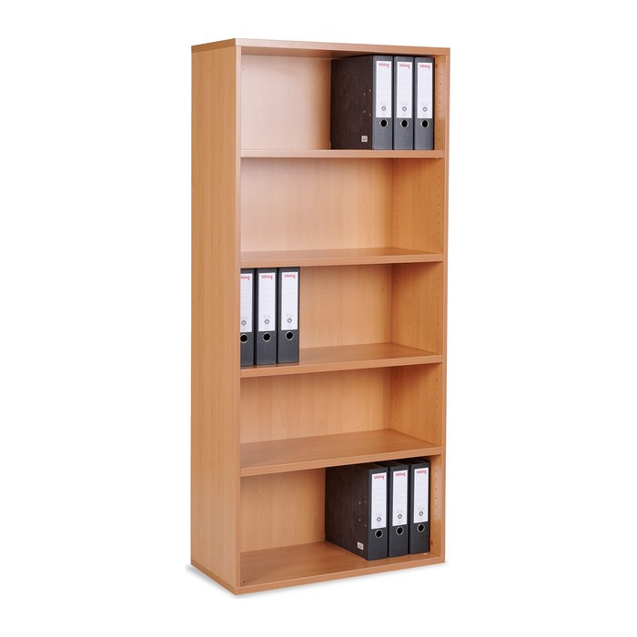 Aktenregal aus Holz – 800 x 375 x 1800 (5 OH) – Buche