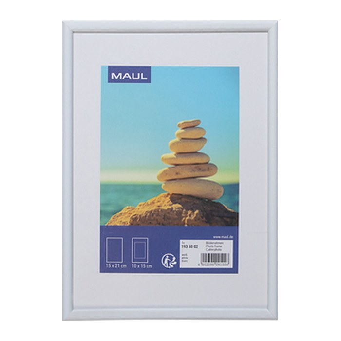 MAUL Bilderrahmen MAULart weiß 15,0 x 21,0 cm, 1 St.