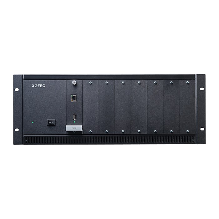 AGFEO Telefonanlage ES770IT plus (19" Gehäuse)