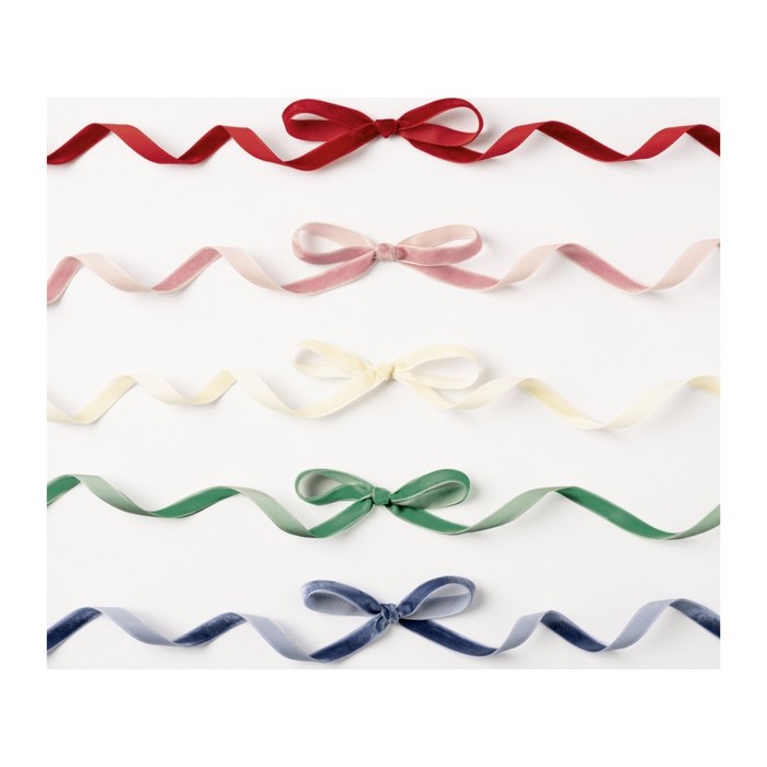 folia Geschenkband CLASSIC samtig champagner, rosa, rot, dunkelgrün, dunkelblau 10,0 mm x 2,0 m