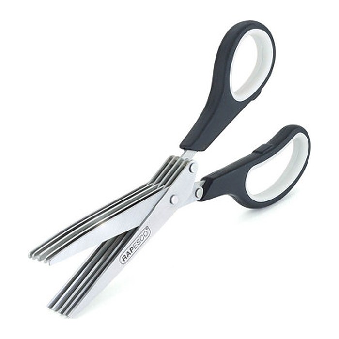 RAPESCO® Kräuterschere Papierschredder- und Kräuterschere schwarz-grau 20,0 cm
