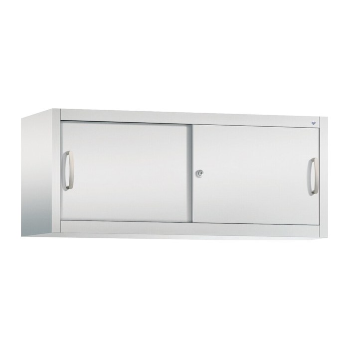 CP Aufsatz-Schiebetürenschrank C 2000 Acurado, 2044-00 S10039 lichtgrau keine Fachböden 120,0 x 40,0 x 50,0 cm