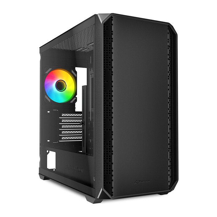 Sharkoon Gehäuse MK2 RGB Micro-ATX 1xGlas schwa