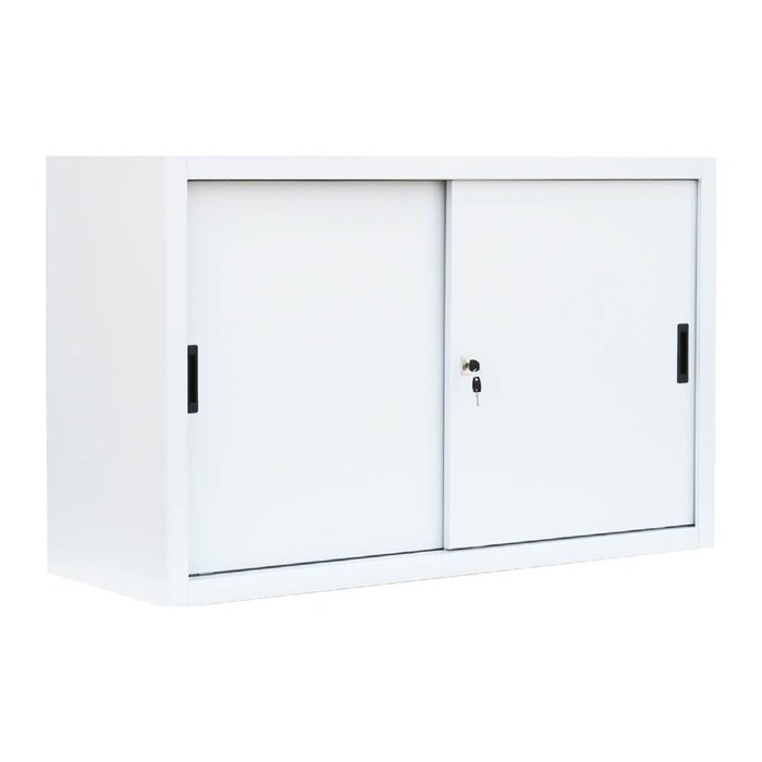 LÜLLMANN Schiebetürenschrank, 550137 signalweiß 1 Fachboden 160,0 x 45,0 x 75,0 cm