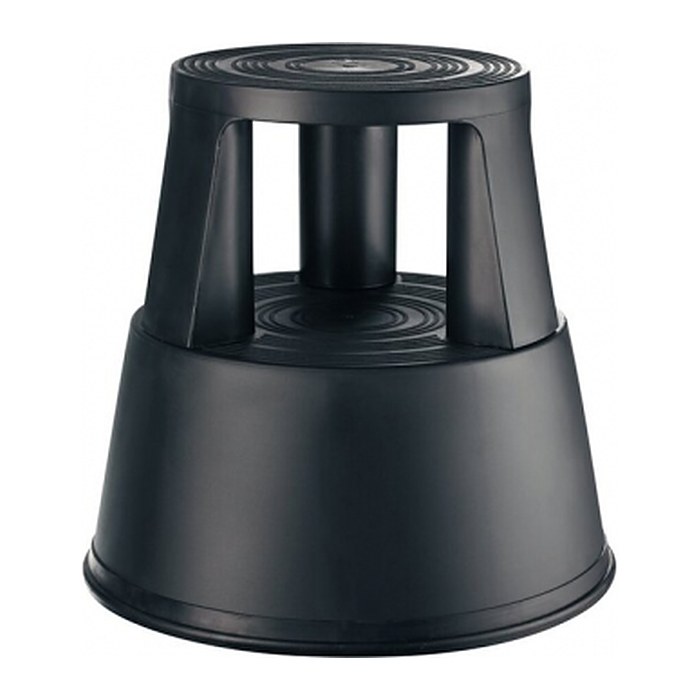 ALCO Rollhocker 885 schwarz Kunststoff