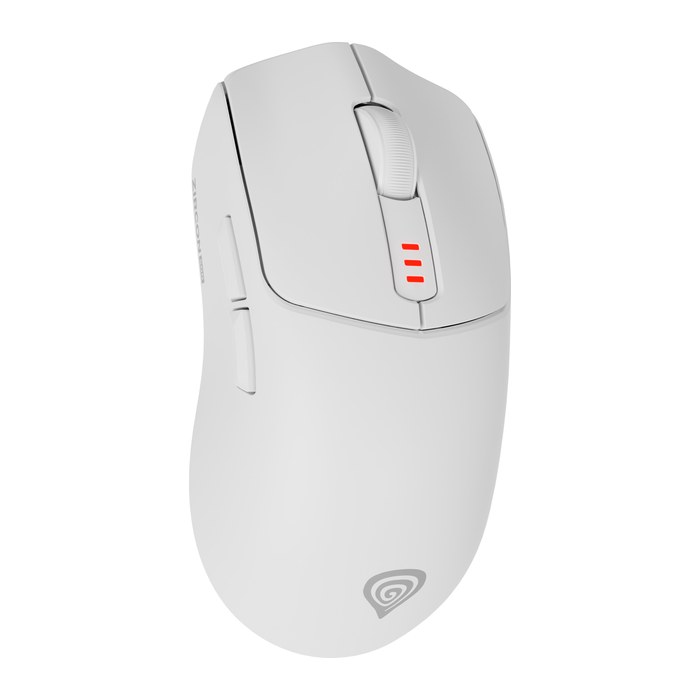 Genesis Gaming Maus ZIRCON 500 G2 kabellos 10000DPI weiß