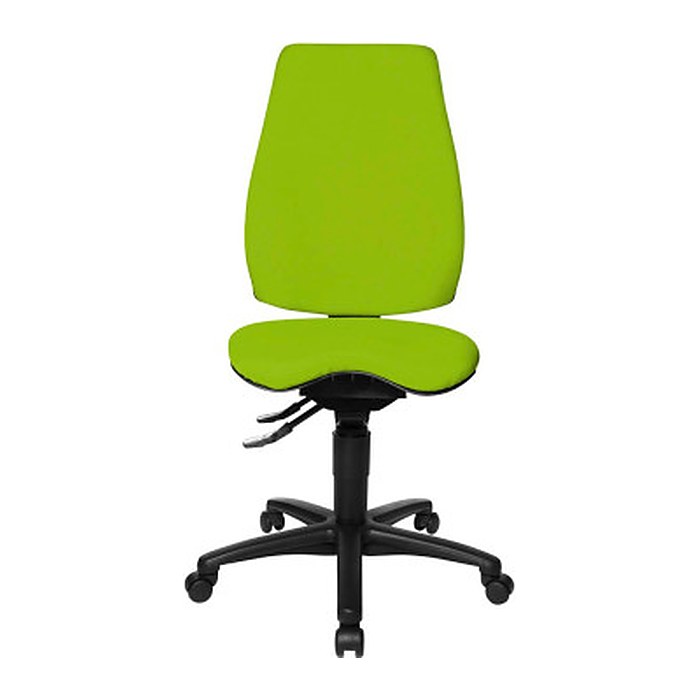 Topstar Bürostuhl Body Balance 450, BAK450T35 Stoff grün, Gestell schwarz