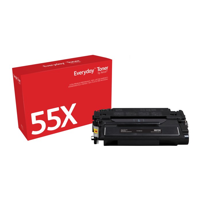 Xerox Toner Everyday HP 55X (CE255X) Black