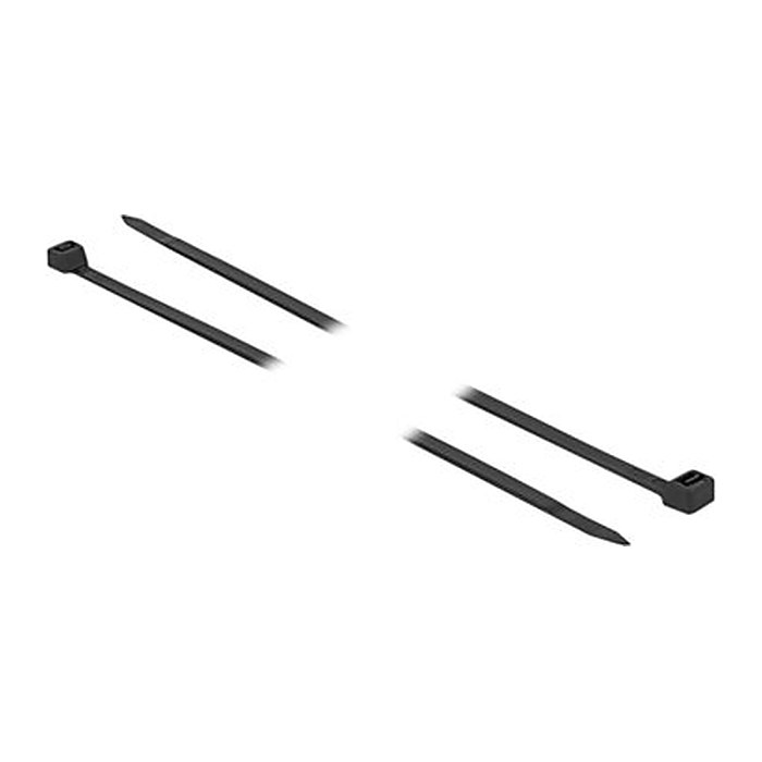 DELOCK Kabelbinder L 800 x B 8,8 mm 10 Stück schwarz