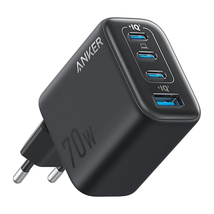 ANKER Zolo 4-in-1 Ladeadapter schwarz, 70 Watt