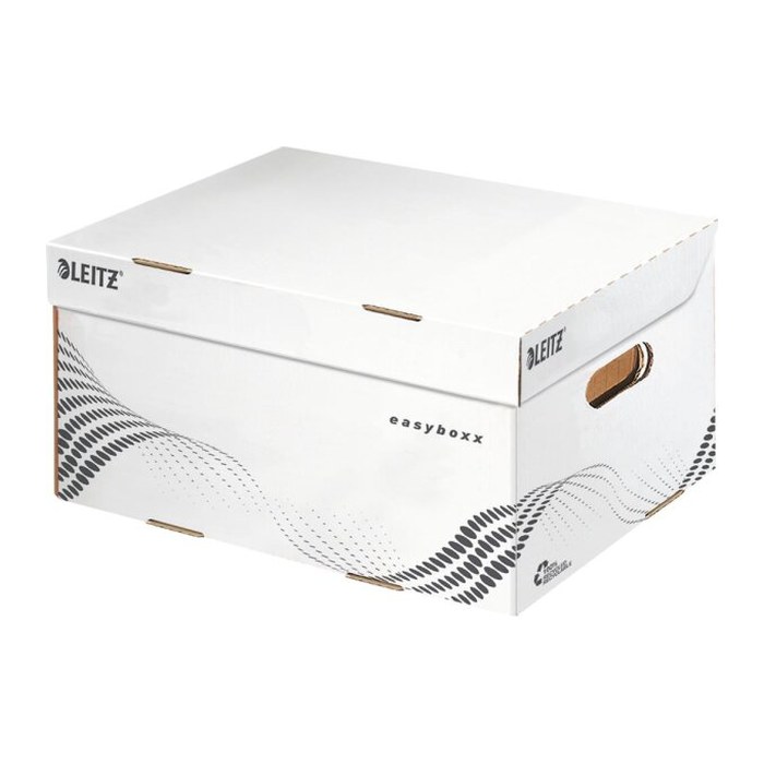 LEITZ Archivcontainer easyboxx weiß 35,5 x 25,2 x 19,3 cm, 15 Pack