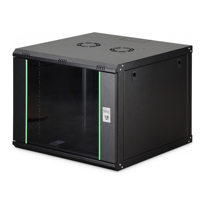 DIGITUS Wandgehäuse Dynamic 9HE 600x600mm schwarz