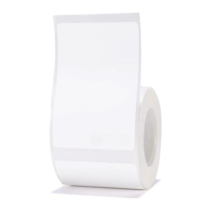 NIIMBOT Etikettenrolle für Etikettendrucker weiß, 50,0 x 70,0 mm, 1 x 110 Etiketten