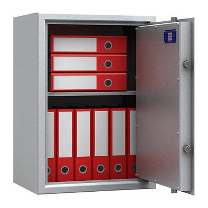 ISS Tresor Hagen II Sicherheitsstufe S1 nach EN14450 lichtgrau 50,0 x 36,5 x 70,0 cm