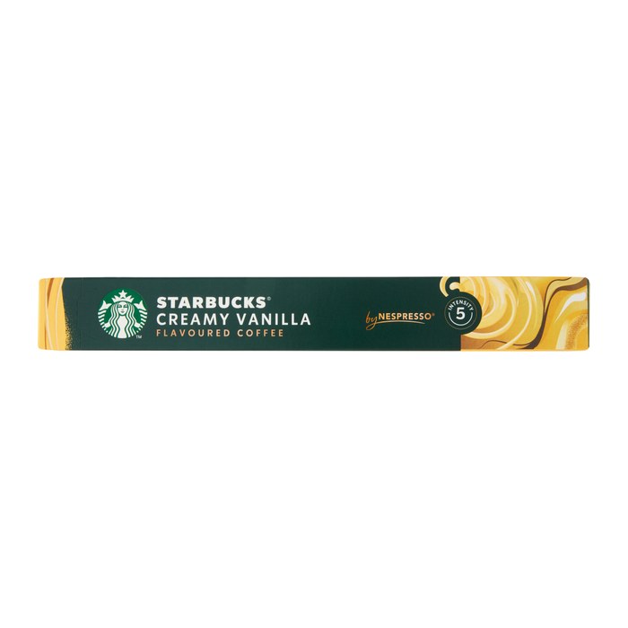 NESPRESSO STARBUCKS® Creamy Vanilla Flavoured Coffee Kaffeekapseln, mild, 10 St.