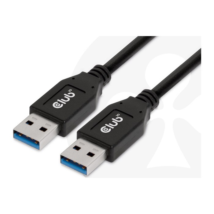 Club3D Kabel USB Typ-A Gen2 0,5m 10 Gbps St/St retail