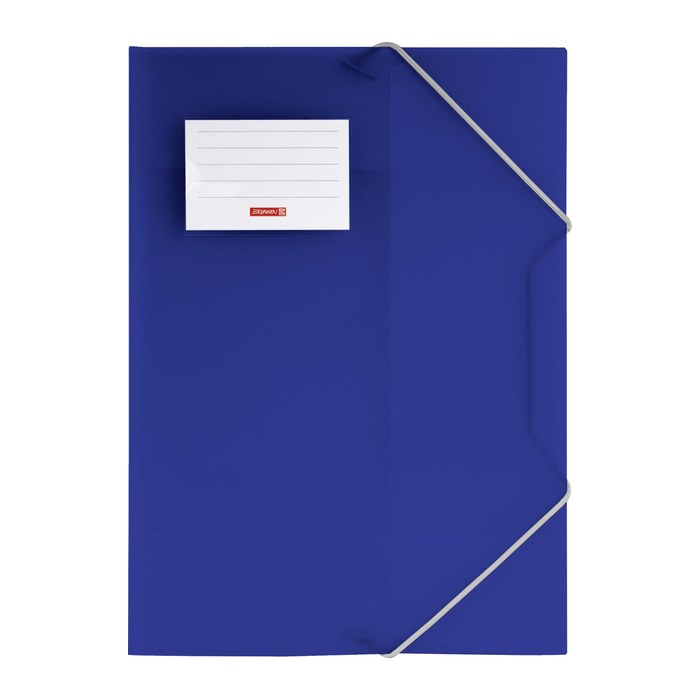 BRUNNEN Sammelmappe FACT!pp DIN A4 blau transparent, 1 St.