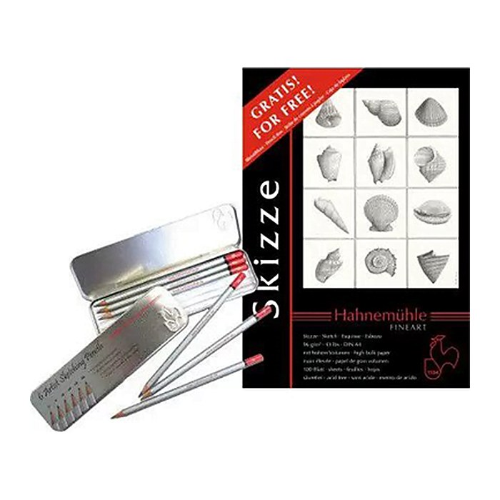 HAHNEMÜHLE Skizzen-Set schwarz