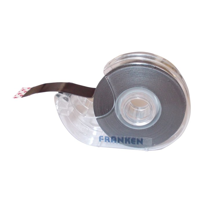 FRANKEN Magnetband selbstklebend schwarz 1,9 cm x 8,0 m, 1 St.