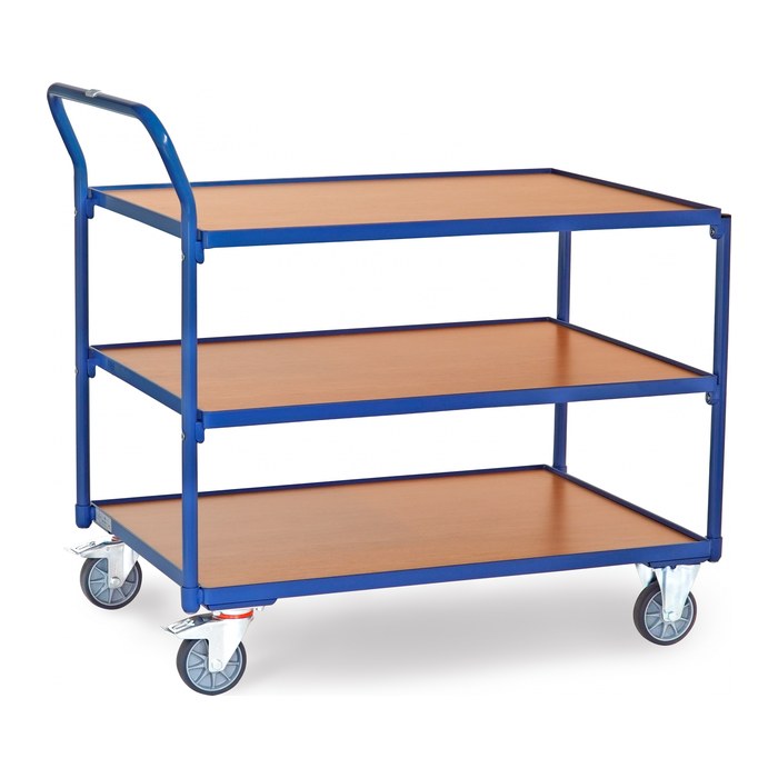 fetra Tischwagen 2754 blau 71,1 x 113,6 x 103,9 cm