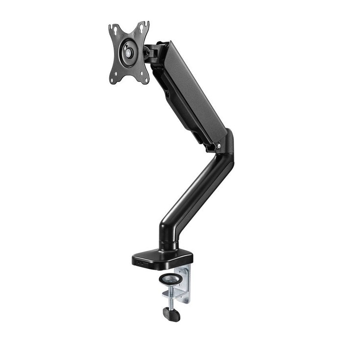 goobay Monitor-Halterung 58530 schwarz für 1 Monitor, Tischbohrung, Tischklemme