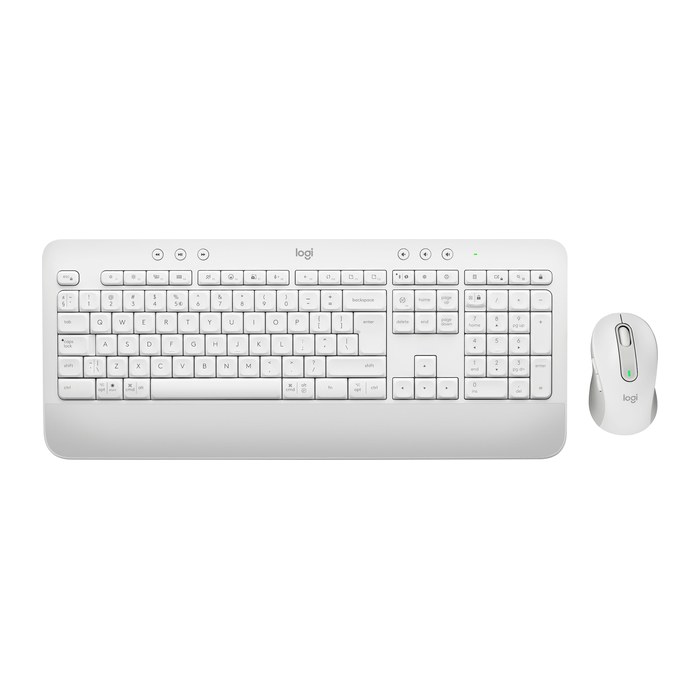 Logitech Signature MK650 Combo for Business Tastatur-Maus-Set kabellos weiß