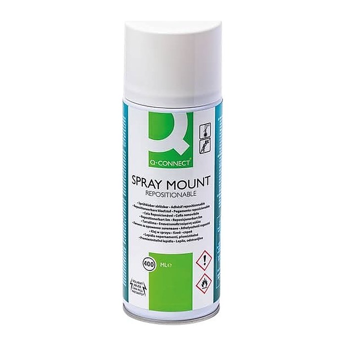 Q-CONNECT QUICK MOUNT Sprühkleber 400,0 ml, 1 St.