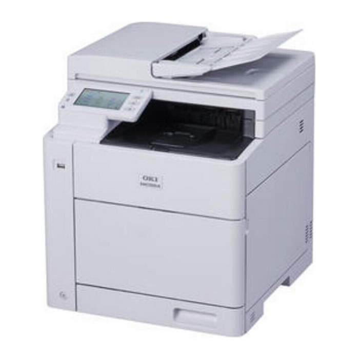 OKI MC554dn 4 in 1 Farblaser-Multifunktionsdrucker grau