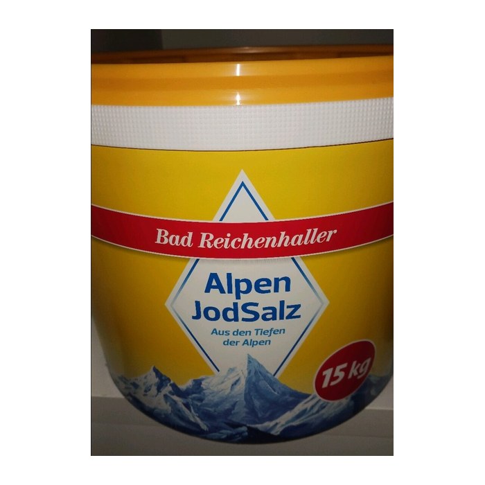 Bad Reichenhaller Alpenjodsalz Salz, 15,0 kg