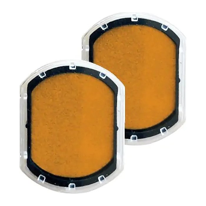 COLOP Ersatzstempelkissen Nio School orange 1,7 x 1,7 cm, 2 St.