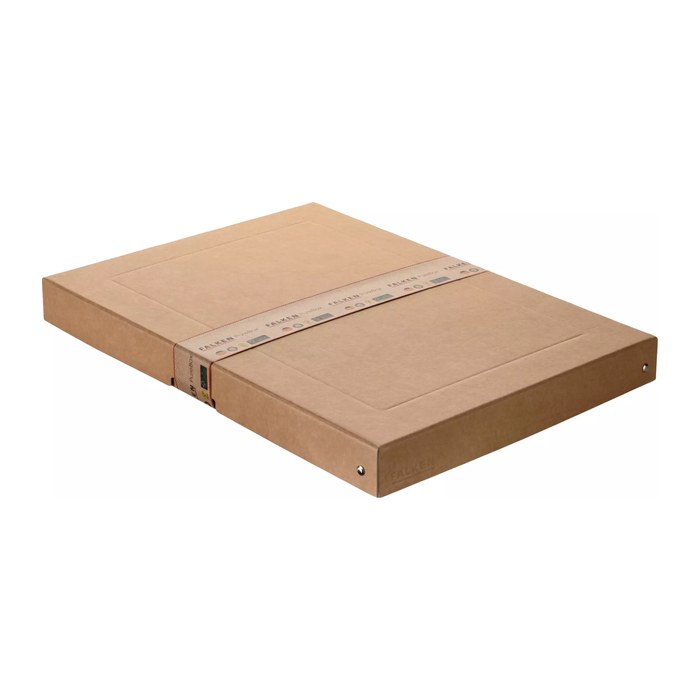 FALKEN PURE Aufbewahrungsbox 500 Blatt braun 32,0 x 44,0 x 4,0 cm, 1 St.