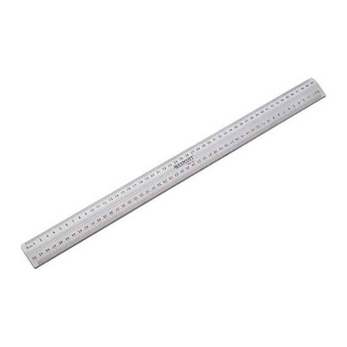 WESTCOTT Schneidelineal 50,0 cm, silber