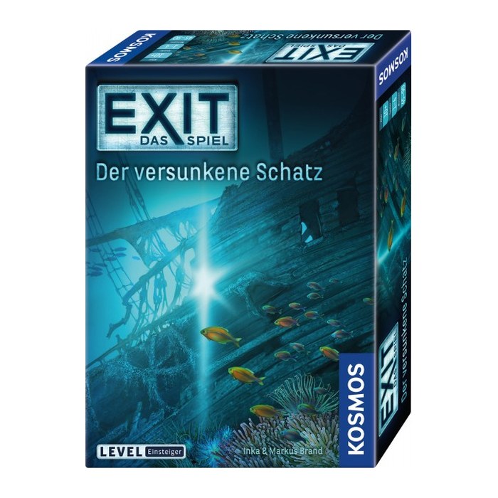 KOSMOS EXIT - Das Spiel: Der versunkene Schatz Escape-Room Spiel, 1 St.
