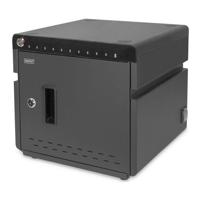 DIGITUS DN-45004 mobiler Ladeschrank schwarz, 180 Watt / VA